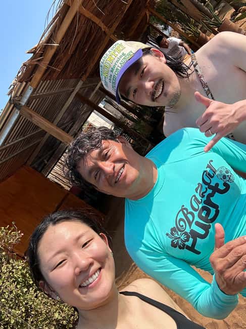 Surfing Lessons in Puerto Escondido! - In the water: boards, leashes, and coaching that builds confidence