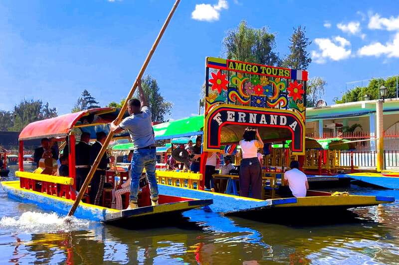 Teotihuacan, Guadalupe, Xochimilco Coyoacan & Frida Kahlo - Day 2: Coyoacán’s streets and Casa Azul, then UNAM murals and Xochimilco canals