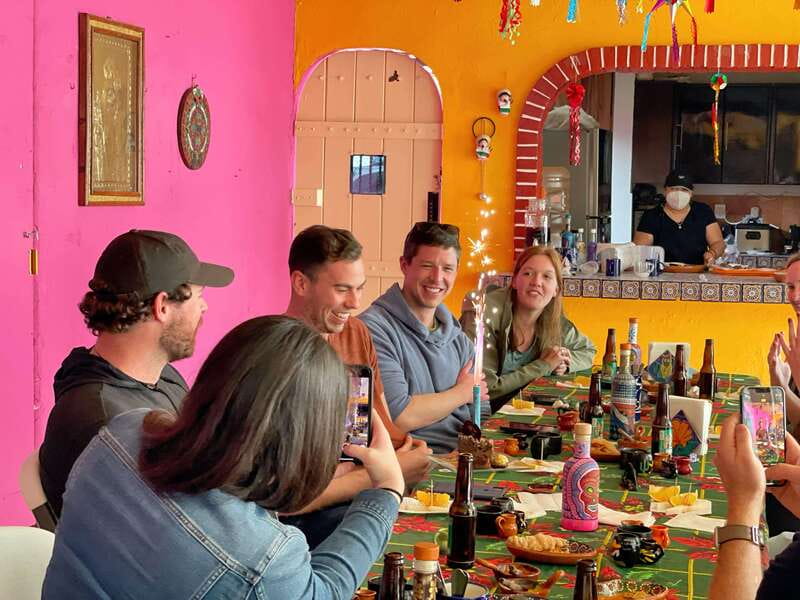 Teotihuacan Pyramids & lunch at my Grandma's house - Lunch at a family home: red and green mole for generations