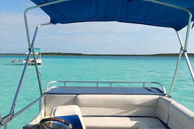 Tour of the Lagoon of Bacalar on pontoon -Collective- - Why Bacalar’s lagoon trip feels different than a basic boat ride