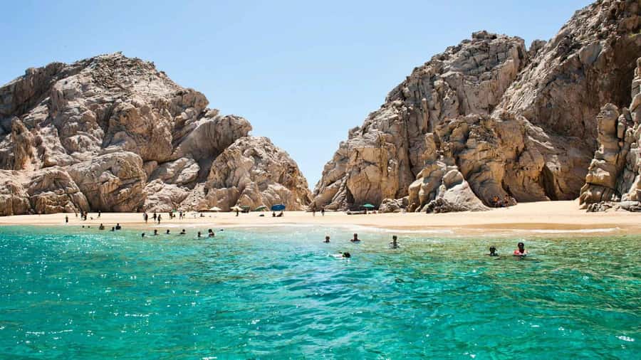 Tour the Arch of Cabo San Lucas and head down to Playa del Amor - Captains, photographers, and small-group energy