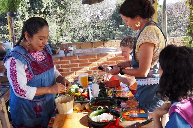 Traditional Oaxaqueña Cooking with Grandma's Recipes - Chile rellenos and the mezcal table moment