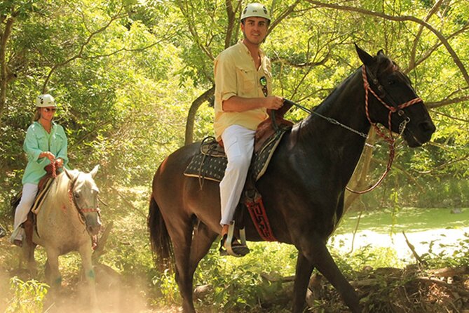 Tulum Jungle Horseback Ride + ATV + Ziplines + Cenote Combo Tour - The Cenote Swim Through an Underground River: The Moment You’ll Remember