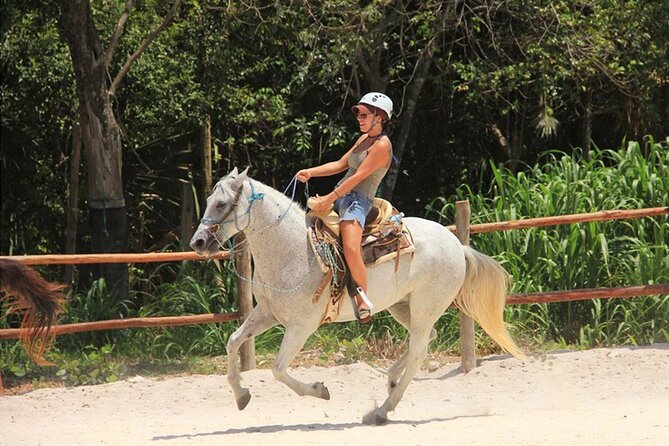 Tulum Jungle Horseback Ride + ATV + Ziplines + Cenote Combo Tour - Mayan Ceremony, Hammock Rest, and Lunch: The Balance Part