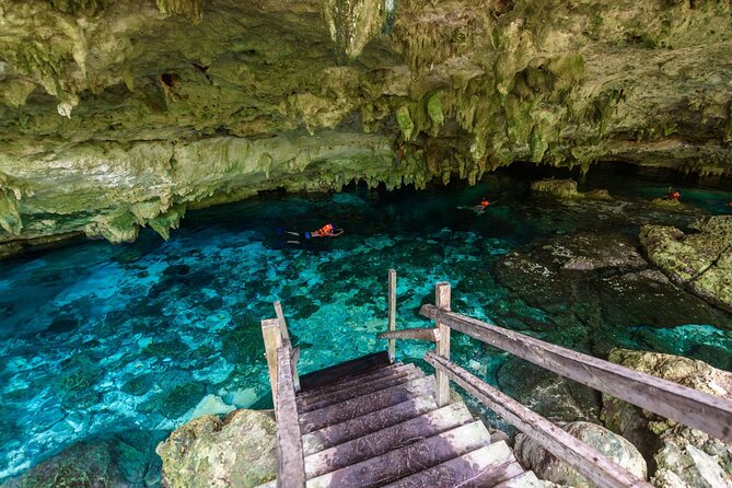 Tulum Ruins and Cenote Guided Tour, from Cancun - Cenote Mariposa Swim: Lockers, Lifejackets, and That Cool-Water Reset
