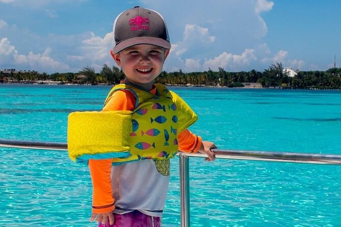 Unforgettable Catamaran Journey: Cancun to Isla Mujeres! - On the water to Isla Mujeres: open bar, entertainment, and spinnaker options