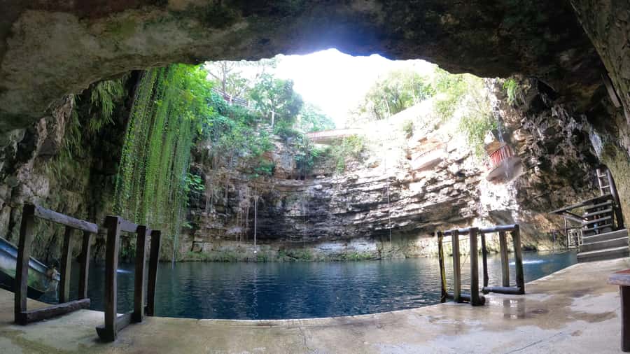 Valladolid: Chichen Itza + 2 Cenotes with Shared Transportation - Cenote Xcajum: A Swim Stop That Feels Like a Reward