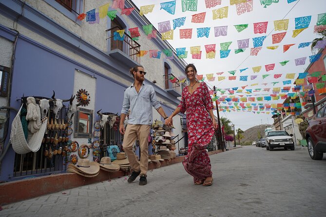 Visit Todos Santos Magic Town - Guided Old Town walk: Hotel California, square, chapel, and real art shopping