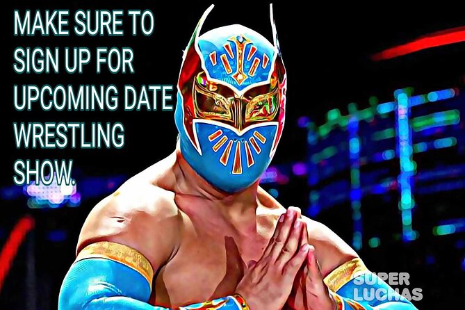 Wrestling SHOW TACOS & TEQUILA TASTING - Pre-show dinner: tacos and beer plus an optional tequila shot