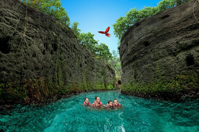 Xcaret Park Day Trip, transportation and Cultural Night Show - Xcaret from Cancun, with round-trip bus and a wristband on arrival