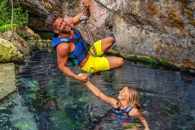 Xel-Ha Park Admission Tickets - Ziplines, bridges, and the thrill parts