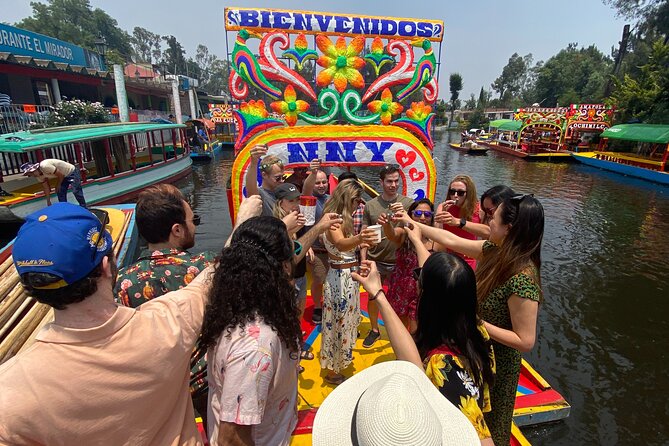 Xochimilco & Mexican Party with Guacamole & Unlimited Drinks - Why This Xochimilco Boat Party Works