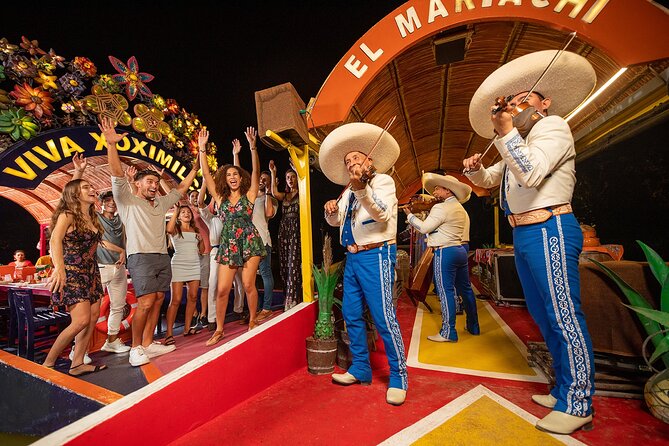 Xoximilco: Boat Fiesta Tour, Tasting, Tequila Bar and Transport - Floating through canals with mariachi, marimba, and boat-to-boat energy