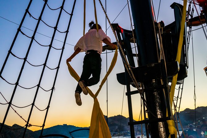 Yo Ho Pirate Sunset Dinner Cruise in Cabo San Lucas - Cabo Beach Show Time, Pirates, Fire, and a Party Feel